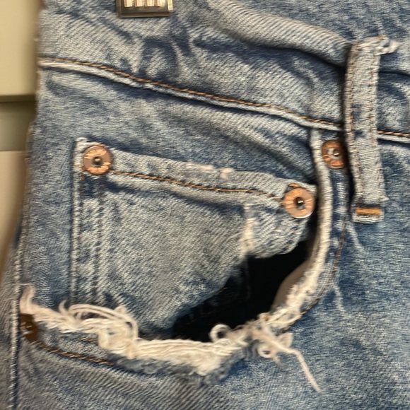 Agolde Riley High Rise Straight - Leg Jeans - Picture 8 of 16